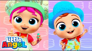 Baby John and Jill Cooking Fun Time | Fun Sing Along Songs by Little Angel Playtime