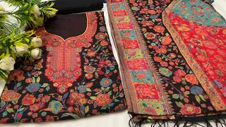Pure #handloom silk weaving Jamawar Suits. Handloom Jamawar silk dress. +91-7051012285
