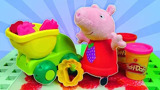 ¡Cocinamos con Peppa Pig! Juguetes de peluche. Peppa.