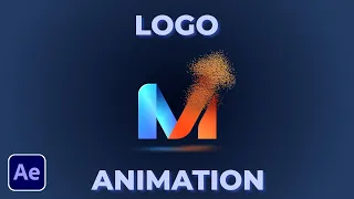 Логотип із частинок без плагінів в After Effects | Уроки українською | Logo Animation Tutorial