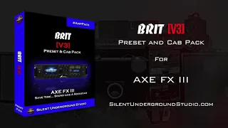 BRIT [V3] Amp Pack - AXE FX 3 (28 Presets)