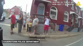 Police in Hagerstown Releases Full Video of officers pepper-spraying a 15-year-old girl