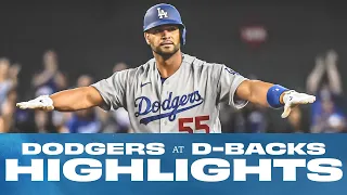 Dodgers at D-Backs - Highlights from 7/30-8/01