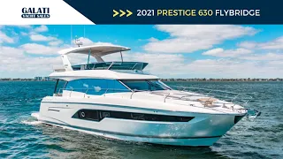 SOLD: 2021 Prestige 630 Flybridge