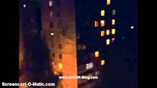 Alien Insect Creeps Down Building In Russia?