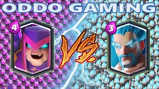 MOTHER WITCH vs ICE WIZARD - Clash Royale Battle #214