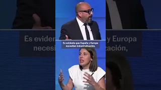 Rifirrafe entre Cañas (Cs) y Montero (Podemos): "¿Las armas europeas matando a niños palestinos?"