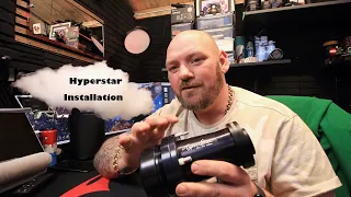 Lets put the Hyperstar on my Celestron 11'' Telescope. last piece of the puzzle