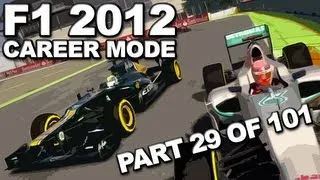 F1 2012: Career Mode Walkthrough (29/101) - European Grand Prix (SEASON 2/CATERHAM) - HD