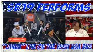 SB19 performs "Liham" LIVE on the Wish USA Bus - REACTION