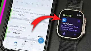 NEW Apple Watch Custom Workouts w/ TrainingPeaks - Structured Workouts on your Apple Watch