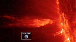 M4.3 Solar Flare, Huge Sunspots | S0 News October 17, 2014