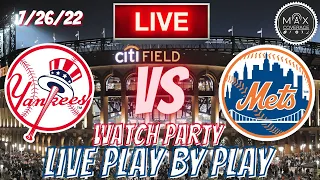 WATCH : New York Yankees vs New York Mets | LIVE play by play (7/26/22)