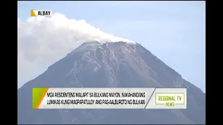 GMA Regional TV News: Mga Residenteng Malapit sa Bulkang Mayon, Nakahandang Lumikas