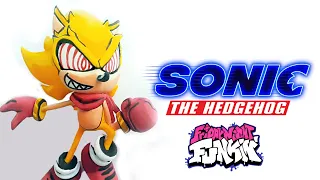 Hedgehoggle Fleetway Super Sonic with clay | AIR snow🔥