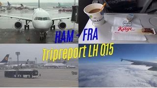 Tripreport Lufthansa LH15 Hamburg - Frankfurt | Economy | A321-131 D-AIRS