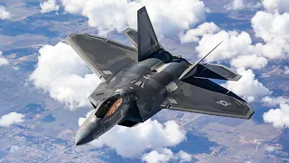 Spectacular F-22 Raptor in Action - Insane Takeoff • High-Speed • Sonic Boom & Flight