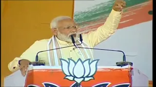 PM Shri Narendra Modi addresses public meeting in Nandurbar, Maharashtra : 22.04.2019