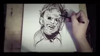Drawing and Painting: Leatherface