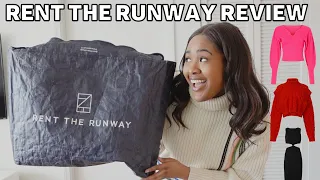 I tried renting designer clothes... is it worth it? | FIRST TIME RENT THE RUNWAY REVIEW