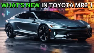 The All-New 2025 Toyota MR2 Unveiled : A Sneak Peek at the Future