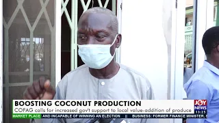 Boosting Coconut Production - The Market Place on Joy News (19-4-21)