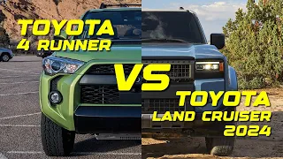 NUEVA Toyota Land Cruiser 2024 vs. Toyota 4Runner: ¿Cuál debes COMPRAR?