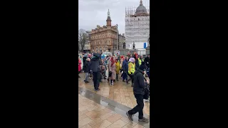 The Headscarf Parade in Hull to celebrate the Headscarf Revolutionaries #IWD2023