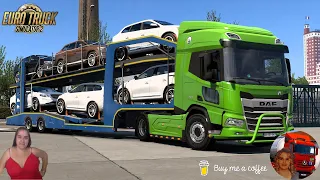 Euro Truck Simulator 2 (1.50 Beta) Delivery Geneve to Turin Switzerland Rework + DLC's & Mods