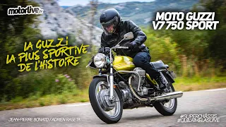 MOTO GUZZI V7 750 SPORT I TEST RETRO