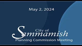 May 2, 2024 - Planning Commission Meeting