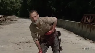 The Walking Dead | Season 9 Episode 5 | Rick's Last Scene |