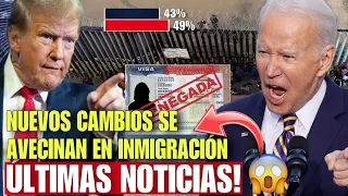 ULTIMA NOTICIA DE INMIGRACION: NUEVOS CAMBIOS SE AVECINAN EN INMIGRACION Y HAY QUE ESTAR ATENTOS!!