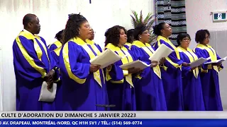 CHRIST EST MON ROCHER, LA CHORALE DE  L'ÉGLISE ÉVAMGÉLIQUE DE LA RÉCONCILIATION