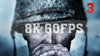 Call of Duty WW2 8K PC Gameplay [8K 60FPS] No. 3 | CoD World War 2 | RTX Titan SLI | ThirtyIR