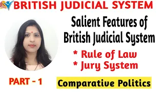 British Judicial System | Salient Features | Part - 1