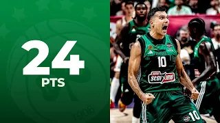 Kostas Sloukas (Final Four MVP w/ 24 points) ☘️ Real Madrid-Panathinaikos 80-95 (Championship Game)