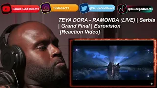 TEYA DORA - RAMONDA (LIVE) | Serbia 🇷🇸 | Grand Final | Eurovision 2024| REACTION