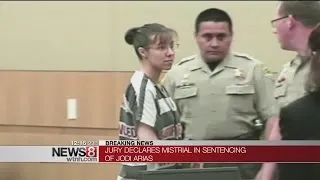 Mistrial in Jodi Arias case after jury deadlocks on sentence