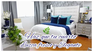 IDEAS ECONOMICAS PARA DECORAR TU HABITACION🌿TRANSFORMA TU HABITACION EN UN ESPACIO FRESCO Y ELEGANTE