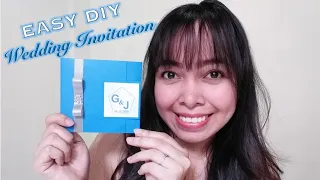 EASY DIY Wedding Invitation | Civil Wedding | Step by Step Tutorial | Cassy Soriano