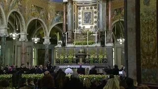 Papa Francesco recita la Supplica alla Madonna di Pompei