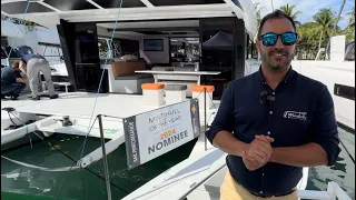 WINDELO 50, Eco Catamaran Sailboat,  US Premiere, Miami International Boat Show 2024