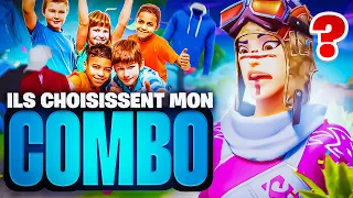 Nos ABONNÉS CHOISISSENT nos COMBOS DE SKINS en DÉFILÉ de MODE sur FORTNITE !