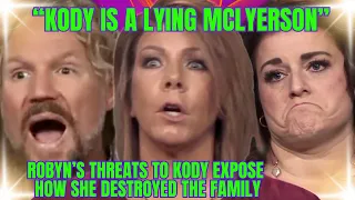 Meri Brown FINALLY BLASTS Kody "You're a LIAR!" Robyn's SHOCKING THREATS to KODY EXPOSED