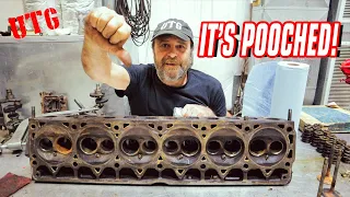 Your First Engine Job - This Is What A BAD Cylinder Head Looks Like