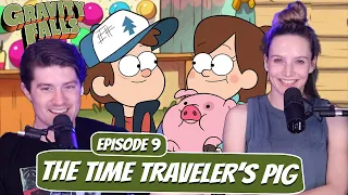 WADDLES IS ADORABLE! | Gravity Falls Newlyweds Reaction | Ep 9 "The Time Traveler's Pig"