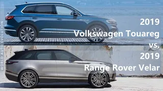 2019 Volkswagen Touareg vs 2019 Range Rover Velar (technical comparison)