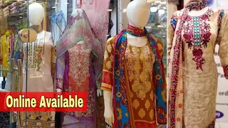 Lawn & Cotton Stitched Suits collection | Wholesale Rate | Affordable Shopping #Vlog56