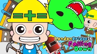 London Bridge Is Falling Down Little Babies | Children Nursery Rhyme | Kids Songs | Baby Puff Puff